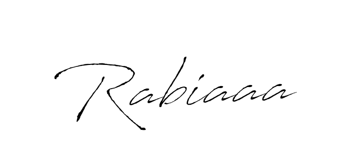 Also You can easily find your signature by using the search form. We will create Rabiaaa name handwritten signature images for you free of cost using Antro_Vectra sign style. Rabiaaa signature style 6 images and pictures png