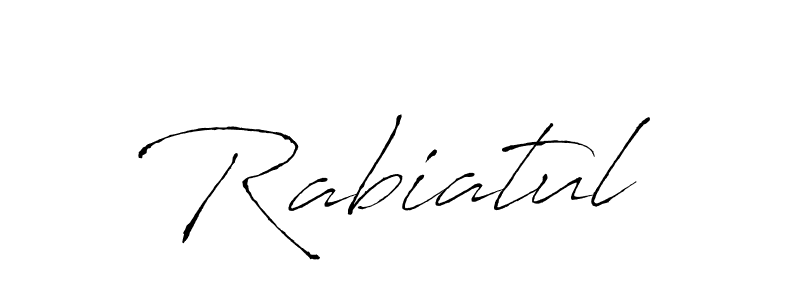 It looks lik you need a new signature style for name Rabiatul. Design unique handwritten (Antro_Vectra) signature with our free signature maker in just a few clicks. Rabiatul signature style 6 images and pictures png