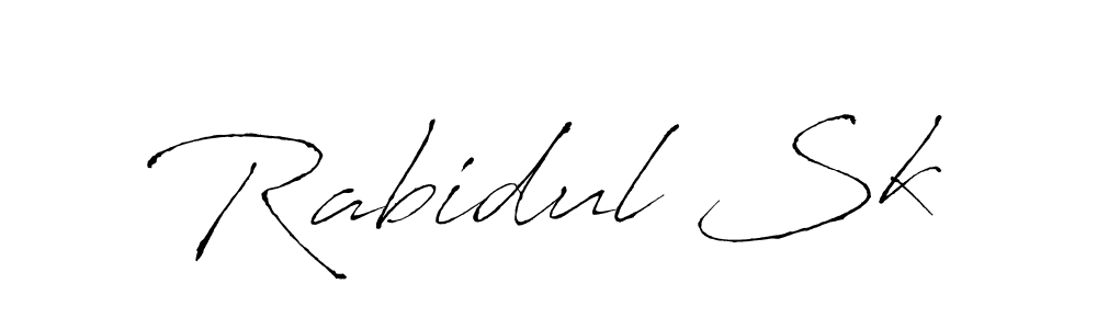 Create a beautiful signature design for name Rabidul Sk. With this signature (Antro_Vectra) fonts, you can make a handwritten signature for free. Rabidul Sk signature style 6 images and pictures png