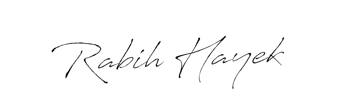 Use a signature maker to create a handwritten signature online. With this signature software, you can design (Antro_Vectra) your own signature for name Rabih Hayek. Rabih Hayek signature style 6 images and pictures png