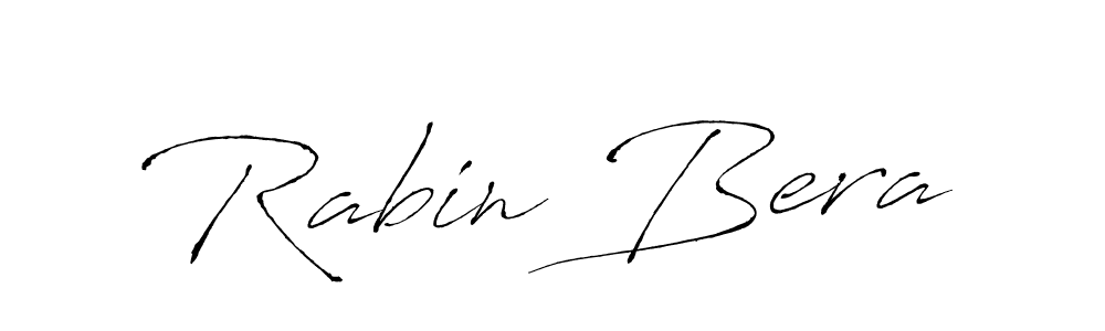 Also we have Rabin Bera name is the best signature style. Create professional handwritten signature collection using Antro_Vectra autograph style. Rabin Bera signature style 6 images and pictures png