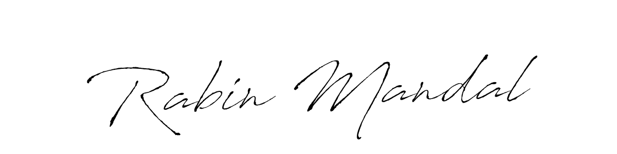 Make a beautiful signature design for name Rabin Mandal. Use this online signature maker to create a handwritten signature for free. Rabin Mandal signature style 6 images and pictures png