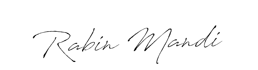 Antro_Vectra is a professional signature style that is perfect for those who want to add a touch of class to their signature. It is also a great choice for those who want to make their signature more unique. Get Rabin Mandi name to fancy signature for free. Rabin Mandi signature style 6 images and pictures png