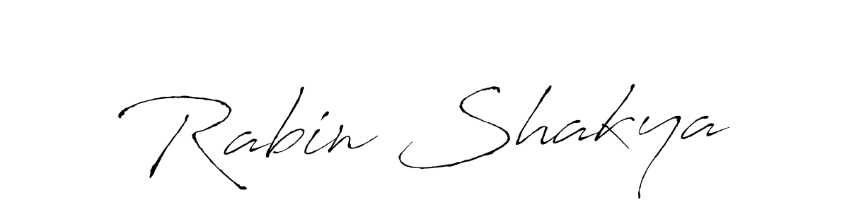 Also we have Rabin Shakya name is the best signature style. Create professional handwritten signature collection using Antro_Vectra autograph style. Rabin Shakya signature style 6 images and pictures png