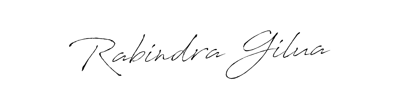 Make a beautiful signature design for name Rabindra Gilua. Use this online signature maker to create a handwritten signature for free. Rabindra Gilua signature style 6 images and pictures png