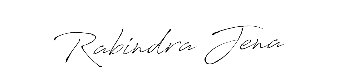 How to make Rabindra Jena name signature. Use Antro_Vectra style for creating short signs online. This is the latest handwritten sign. Rabindra Jena signature style 6 images and pictures png