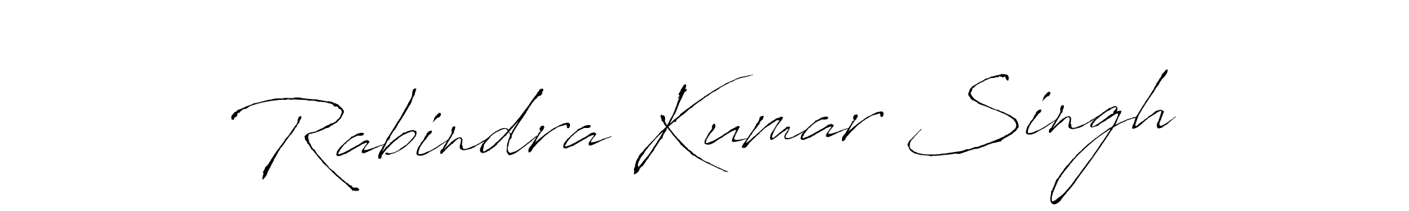 How to make Rabindra Kumar Singh signature? Antro_Vectra is a professional autograph style. Create handwritten signature for Rabindra Kumar Singh name. Rabindra Kumar Singh signature style 6 images and pictures png