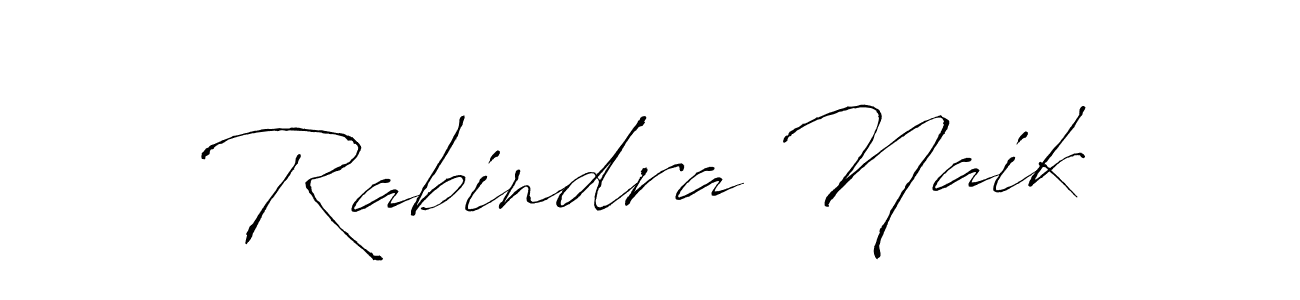 Create a beautiful signature design for name Rabindra Naik. With this signature (Antro_Vectra) fonts, you can make a handwritten signature for free. Rabindra Naik signature style 6 images and pictures png