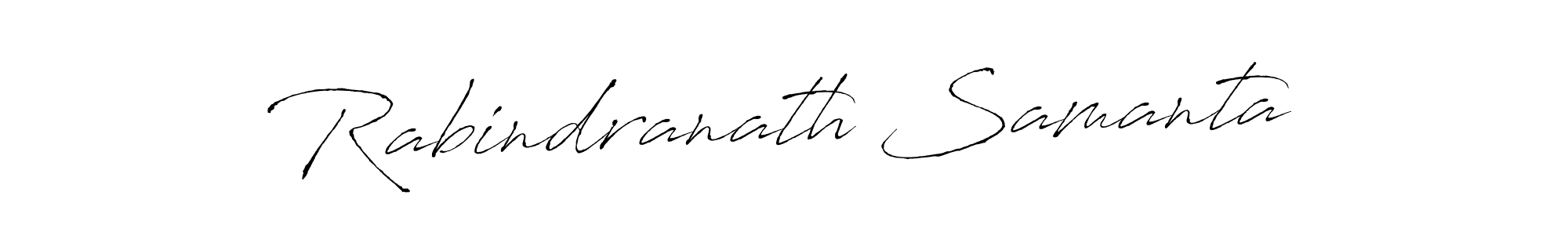 How to make Rabindranath Samanta signature? Antro_Vectra is a professional autograph style. Create handwritten signature for Rabindranath Samanta name. Rabindranath Samanta signature style 6 images and pictures png