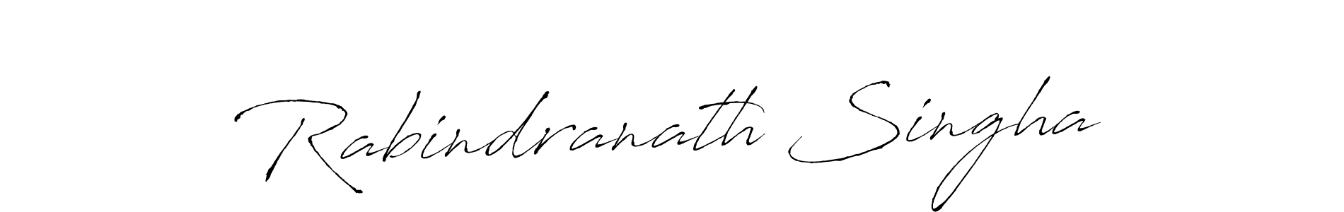 Make a short Rabindranath Singha signature style. Manage your documents anywhere anytime using Antro_Vectra. Create and add eSignatures, submit forms, share and send files easily. Rabindranath Singha signature style 6 images and pictures png