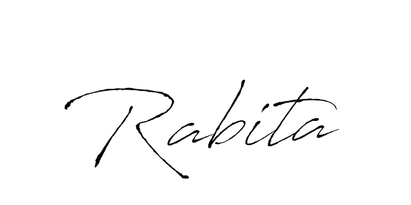 Also You can easily find your signature by using the search form. We will create Rabita name handwritten signature images for you free of cost using Antro_Vectra sign style. Rabita signature style 6 images and pictures png
