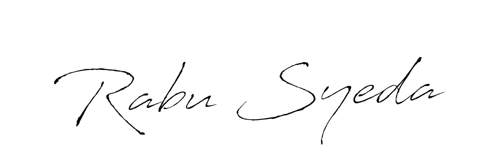 Once you've used our free online signature maker to create your best signature Antro_Vectra style, it's time to enjoy all of the benefits that Rabu Syeda name signing documents. Rabu Syeda signature style 6 images and pictures png
