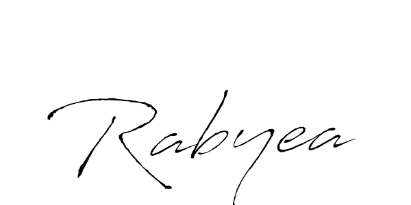 How to Draw Rabyea signature style? Antro_Vectra is a latest design signature styles for name Rabyea. Rabyea signature style 6 images and pictures png