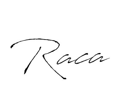 Create a beautiful signature design for name Raca. With this signature (Antro_Vectra) fonts, you can make a handwritten signature for free. Raca signature style 6 images and pictures png