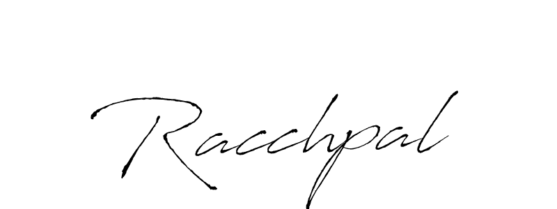 Create a beautiful signature design for name Racchpal. With this signature (Antro_Vectra) fonts, you can make a handwritten signature for free. Racchpal signature style 6 images and pictures png