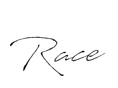 Use a signature maker to create a handwritten signature online. With this signature software, you can design (Antro_Vectra) your own signature for name Race. Race signature style 6 images and pictures png