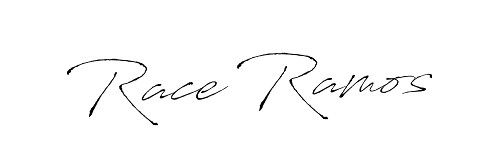 Also we have Race Ramos name is the best signature style. Create professional handwritten signature collection using Antro_Vectra autograph style. Race Ramos signature style 6 images and pictures png