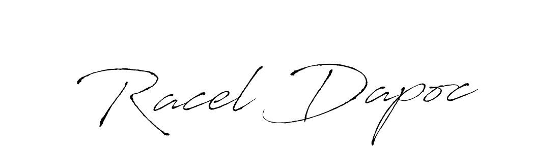 This is the best signature style for the Racel Dapoc name. Also you like these signature font (Antro_Vectra). Mix name signature. Racel Dapoc signature style 6 images and pictures png