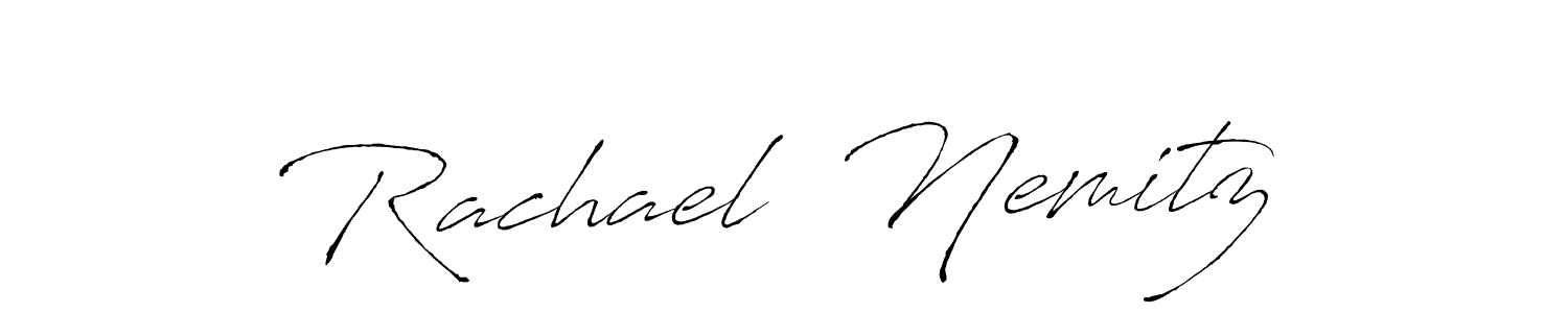 How to make Rachael  Nemitz signature? Antro_Vectra is a professional autograph style. Create handwritten signature for Rachael  Nemitz name. Rachael  Nemitz signature style 6 images and pictures png