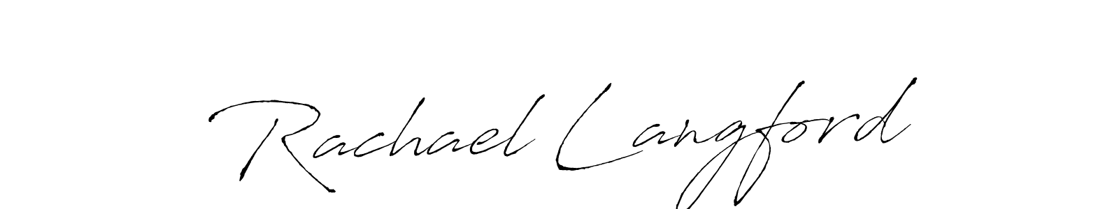 The best way (Antro_Vectra) to make a short signature is to pick only two or three words in your name. The name Rachael Langford include a total of six letters. For converting this name. Rachael Langford signature style 6 images and pictures png