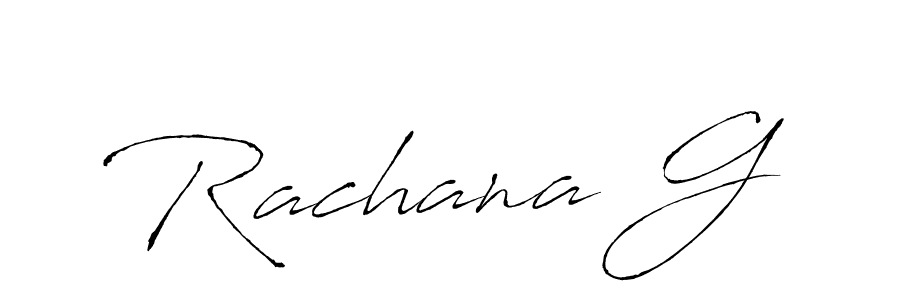 This is the best signature style for the Rachana G name. Also you like these signature font (Antro_Vectra). Mix name signature. Rachana G signature style 6 images and pictures png