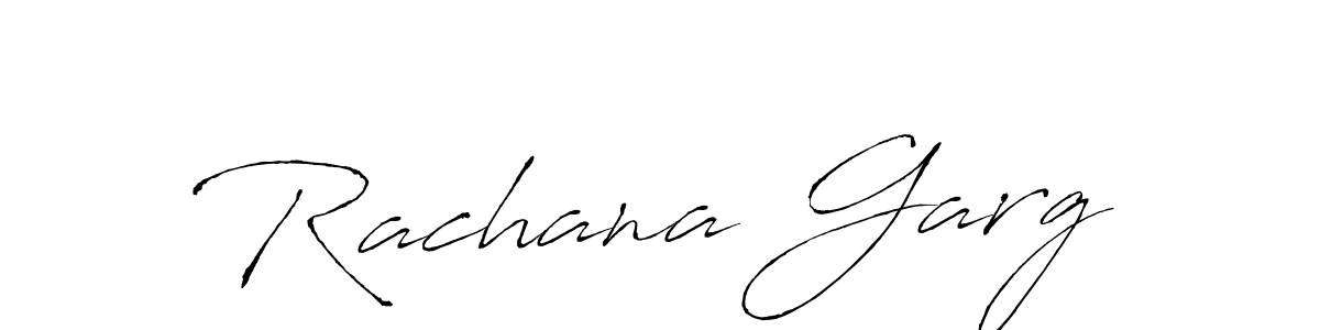 Use a signature maker to create a handwritten signature online. With this signature software, you can design (Antro_Vectra) your own signature for name Rachana Garg. Rachana Garg signature style 6 images and pictures png