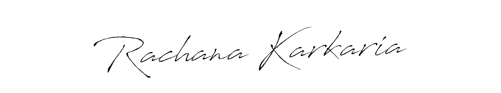 You should practise on your own different ways (Antro_Vectra) to write your name (Rachana Karkaria) in signature. don't let someone else do it for you. Rachana Karkaria signature style 6 images and pictures png