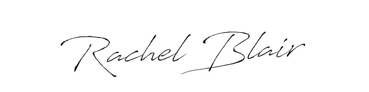 Design your own signature with our free online signature maker. With this signature software, you can create a handwritten (Antro_Vectra) signature for name Rachel Blair. Rachel Blair signature style 6 images and pictures png