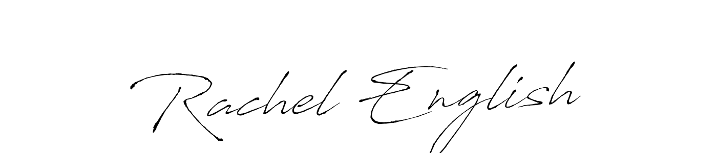 Create a beautiful signature design for name Rachel English. With this signature (Antro_Vectra) fonts, you can make a handwritten signature for free. Rachel English signature style 6 images and pictures png