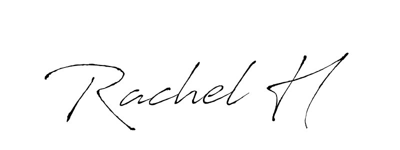 Design your own signature with our free online signature maker. With this signature software, you can create a handwritten (Antro_Vectra) signature for name Rachel H. Rachel H signature style 6 images and pictures png