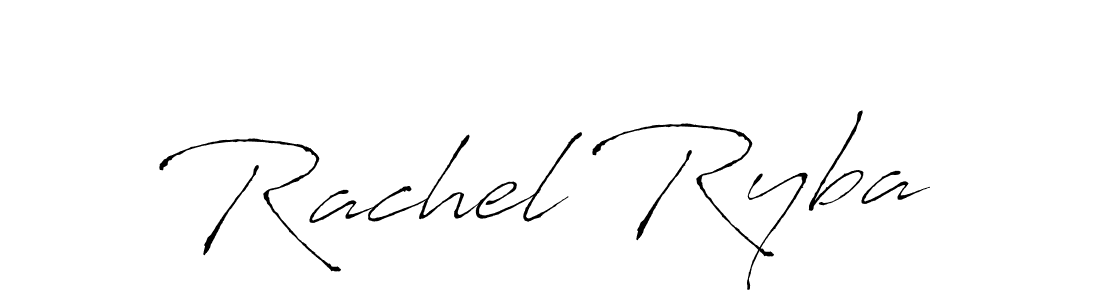 Design your own signature with our free online signature maker. With this signature software, you can create a handwritten (Antro_Vectra) signature for name Rachel Ryba. Rachel Ryba signature style 6 images and pictures png