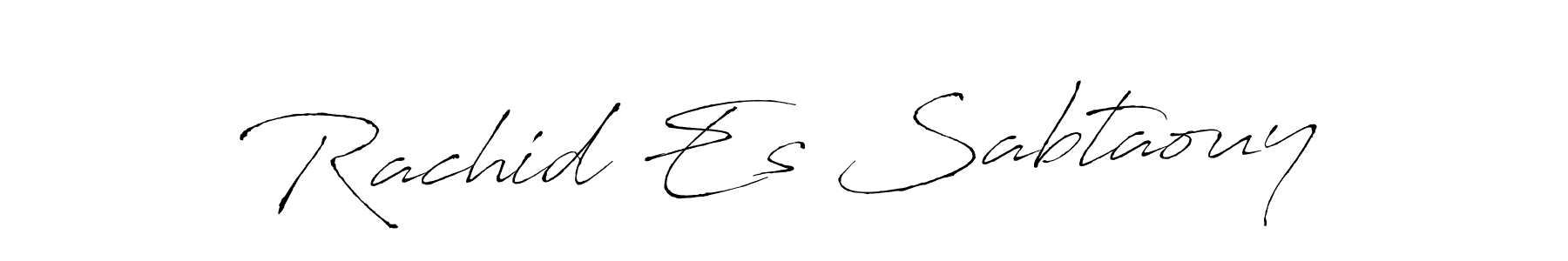 if you are searching for the best signature style for your name Rachid Es Sabtaouy. so please give up your signature search. here we have designed multiple signature styles  using Antro_Vectra. Rachid Es Sabtaouy signature style 6 images and pictures png