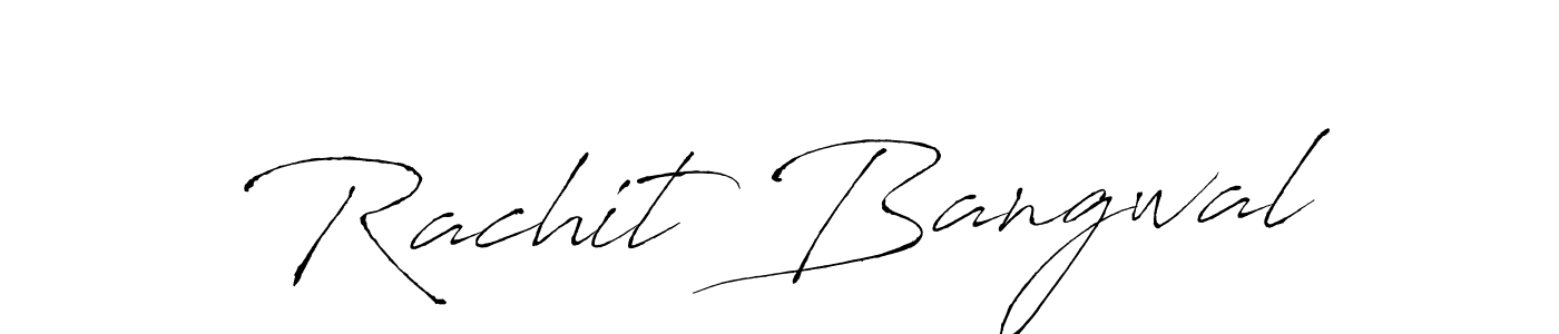 Similarly Antro_Vectra is the best handwritten signature design. Signature creator online .You can use it as an online autograph creator for name Rachit Bangwal. Rachit Bangwal signature style 6 images and pictures png