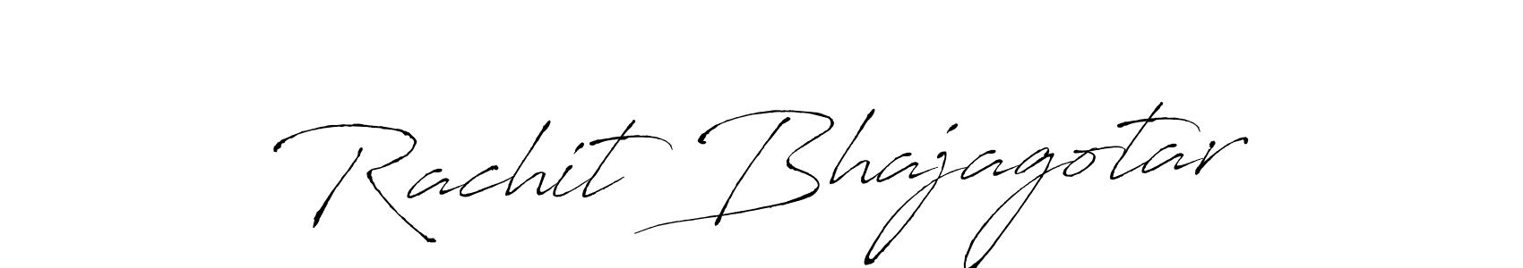Antro_Vectra is a professional signature style that is perfect for those who want to add a touch of class to their signature. It is also a great choice for those who want to make their signature more unique. Get Rachit Bhajagotar name to fancy signature for free. Rachit Bhajagotar signature style 6 images and pictures png