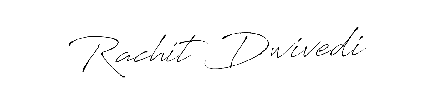 Rachit Dwivedi stylish signature style. Best Handwritten Sign (Antro_Vectra) for my name. Handwritten Signature Collection Ideas for my name Rachit Dwivedi. Rachit Dwivedi signature style 6 images and pictures png