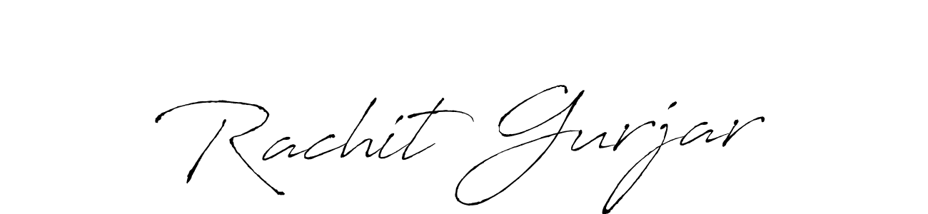 Also we have Rachit Gurjar name is the best signature style. Create professional handwritten signature collection using Antro_Vectra autograph style. Rachit Gurjar signature style 6 images and pictures png