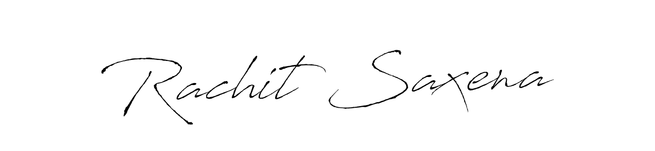 Antro_Vectra is a professional signature style that is perfect for those who want to add a touch of class to their signature. It is also a great choice for those who want to make their signature more unique. Get Rachit Saxena name to fancy signature for free. Rachit Saxena signature style 6 images and pictures png