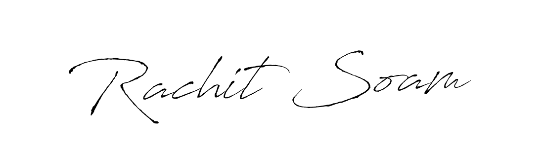 Also we have Rachit Soam name is the best signature style. Create professional handwritten signature collection using Antro_Vectra autograph style. Rachit Soam signature style 6 images and pictures png