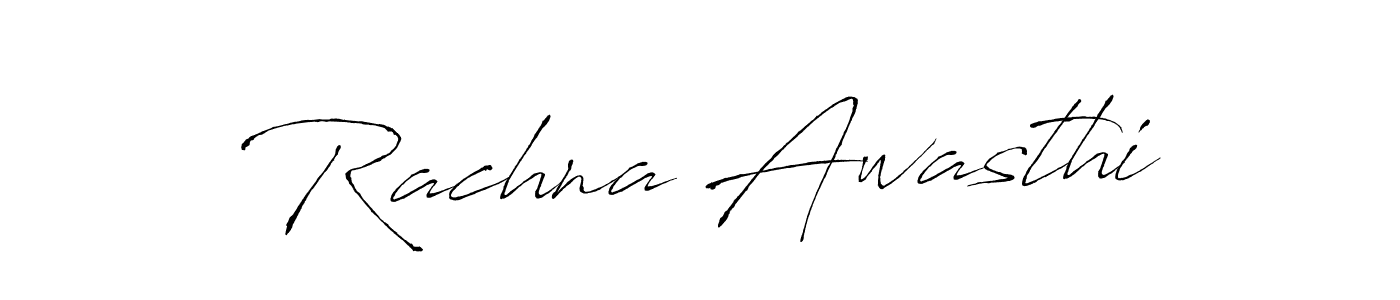 Rachna Awasthi stylish signature style. Best Handwritten Sign (Antro_Vectra) for my name. Handwritten Signature Collection Ideas for my name Rachna Awasthi. Rachna Awasthi signature style 6 images and pictures png