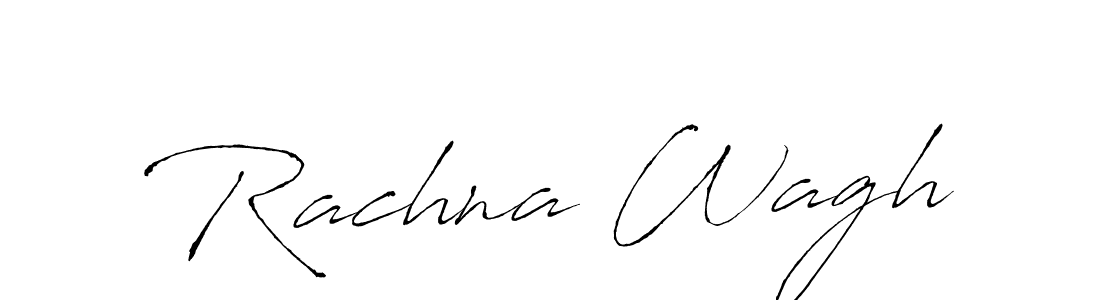 Rachna Wagh stylish signature style. Best Handwritten Sign (Antro_Vectra) for my name. Handwritten Signature Collection Ideas for my name Rachna Wagh. Rachna Wagh signature style 6 images and pictures png