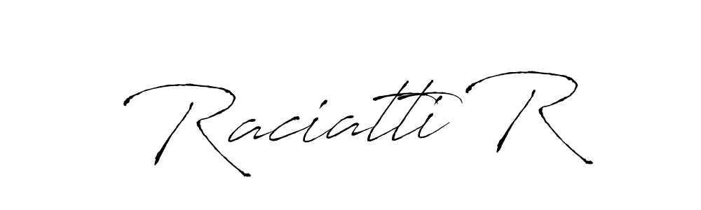 How to Draw Raciatti R signature style? Antro_Vectra is a latest design signature styles for name Raciatti R. Raciatti R signature style 6 images and pictures png