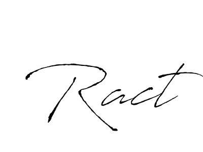 Also You can easily find your signature by using the search form. We will create Ract name handwritten signature images for you free of cost using Antro_Vectra sign style. Ract signature style 6 images and pictures png