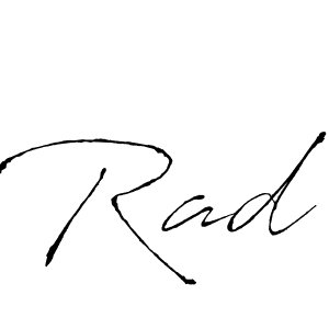 This is the best signature style for the Rad name. Also you like these signature font (Antro_Vectra). Mix name signature. Rad signature style 6 images and pictures png