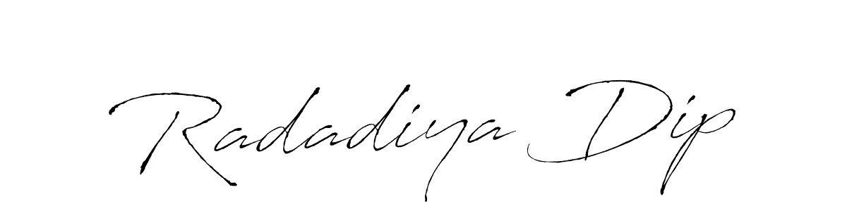 Once you've used our free online signature maker to create your best signature Antro_Vectra style, it's time to enjoy all of the benefits that Radadiya Dip name signing documents. Radadiya Dip signature style 6 images and pictures png
