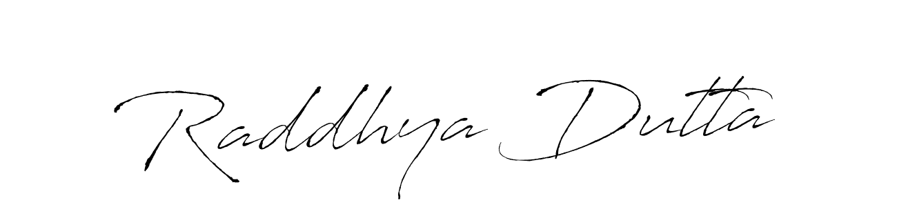 The best way (Antro_Vectra) to make a short signature is to pick only two or three words in your name. The name Raddhya Dutta include a total of six letters. For converting this name. Raddhya Dutta signature style 6 images and pictures png