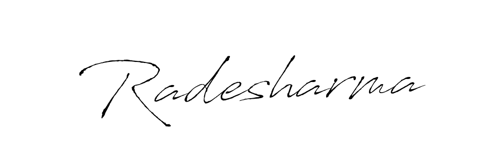 if you are searching for the best signature style for your name Radesharma. so please give up your signature search. here we have designed multiple signature styles  using Antro_Vectra. Radesharma signature style 6 images and pictures png