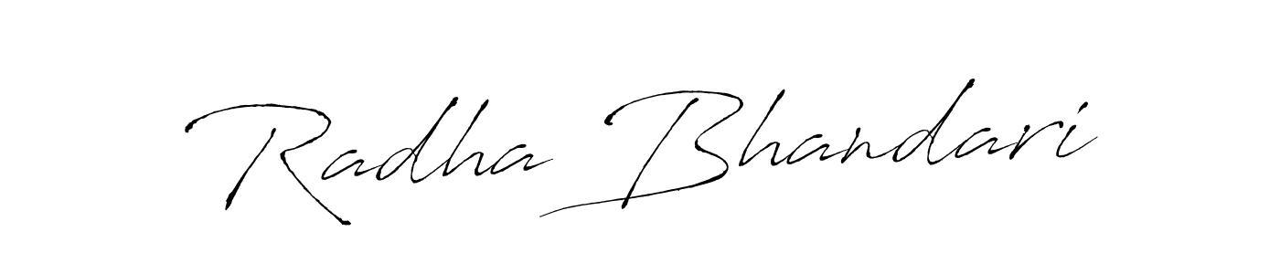 if you are searching for the best signature style for your name Radha Bhandari. so please give up your signature search. here we have designed multiple signature styles  using Antro_Vectra. Radha Bhandari signature style 6 images and pictures png