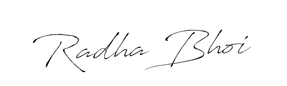 Also we have Radha Bhoi name is the best signature style. Create professional handwritten signature collection using Antro_Vectra autograph style. Radha Bhoi signature style 6 images and pictures png