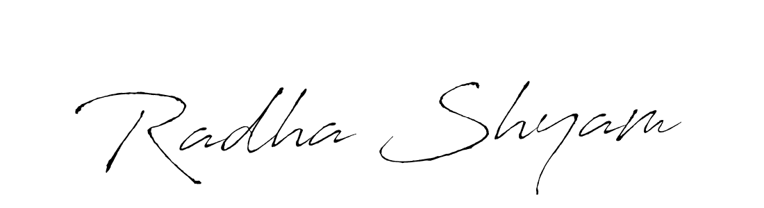 Also You can easily find your signature by using the search form. We will create Radha Shyam name handwritten signature images for you free of cost using Antro_Vectra sign style. Radha Shyam signature style 6 images and pictures png