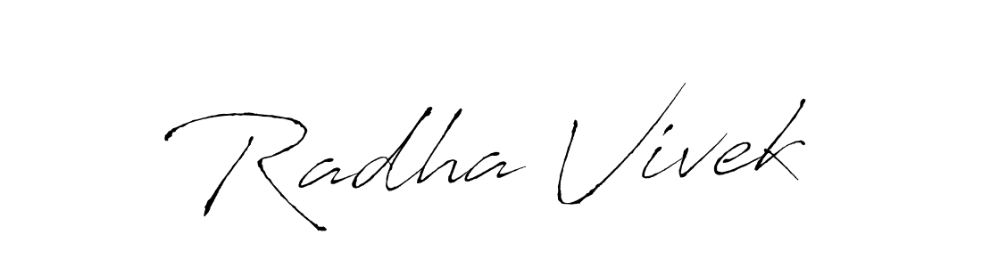 Here are the top 10 professional signature styles for the name Radha Vivek. These are the best autograph styles you can use for your name. Radha Vivek signature style 6 images and pictures png